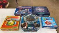 Lot of 5 Board Games: Who wants to be a
