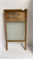 Columbus Washboard Co glass washboard