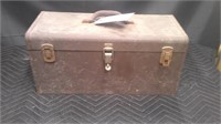 KENNEDY TOOL BOX WITH TOOLS