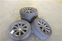 (4) 235/55 R 14 Grappler Tires & Slug Rims