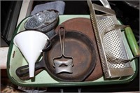 Cast iron & enamel ware