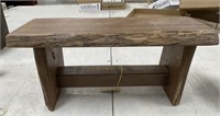 Custom Walnut Bench