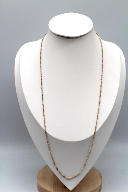 Very Fine Gold Chain 23" 2.4056 gm