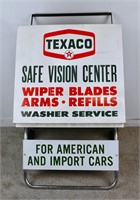 Vintage Texaco Safe Vision Center Service Cabinet