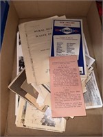 VINTAGE PAPERS AND MORE LOT