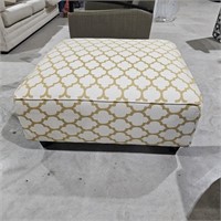 NEW Large Moroccan Lattice Square Ottoman