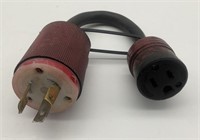 12" Long Extension Cord Adaptors