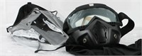 NIOB 2x Hat with face shield + 2x Plastic mask wit