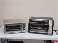 PAIR OF TOASTER OVENS BLACK & DECKER AND OSTER