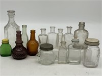 Misc. Bottles, Jars, etc. (Some Cork, Some Screw)
