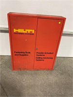 HILTY FASTENING SYSTEM METAL CABINET - NO KEY