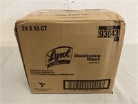 Box Of Lysol Disinfecting Wipes
