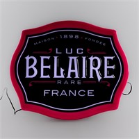 LUC Belair France LED Light Up Advertising Sign