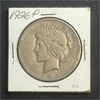 1926 P Peace Dollar