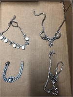 Bracelet and necklace lot