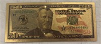 ***NOVELTY CURRENCY***  $50.00 UNITED STATES