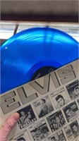 Elvis ‘Moody Blue’ blue vinyl record LP