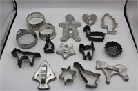 Vintage Cookie and Biscuit Cutter Lot