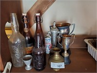 Vintage Bottles & Trophies