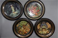 SET OF 4 LTD EDITION 'RUSSIAN FOLKLORES' PLATES