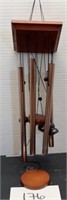 Wooden decorative wind chime