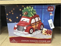 Christmas Station Wagon Cookie Jar.