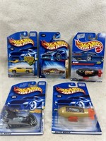 Lot Of 5 Brand New Hot Wheels