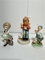 3 Figurines (1 Norman Rockwell)