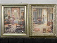 2 FRAMED PRINTS