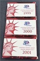 (D) United States Mint Silver Proof Sets