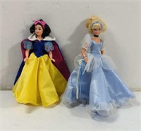 Disney's Snow White and Cinderella Barbie Dolls