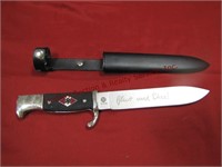 1 RZM knife w/ sheath (see pics for engraving) 6"