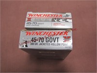 2 boxes 60 rounds Winchester 45-70 GOVT,