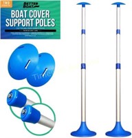 2 PK Adjustable Boat Cover Support Poles