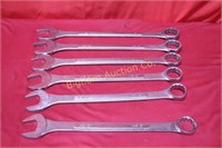 Large SAE Combination End Wrenches