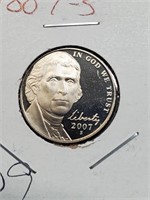 2007-S Proof Jefferson Nickel