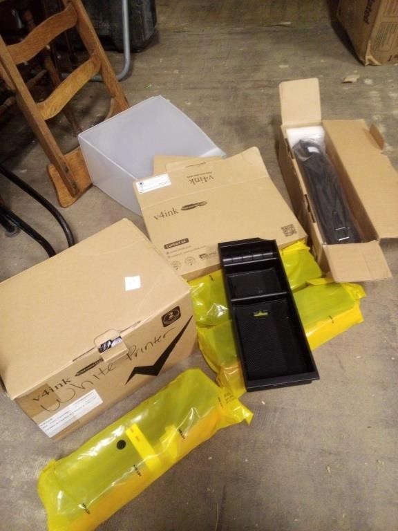 Large lot of toner cartridges not all the same