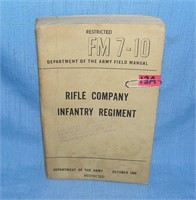 Rifle Company infantry regiment Dept of the Army f