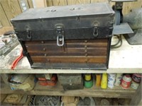 Wooden machinists toolbox