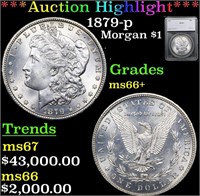 ***Auction Highlight*** 1879-p Morgan Dollar $1 Gr