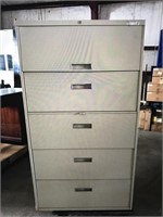 5 Drawer 36in steelcase Lateral File