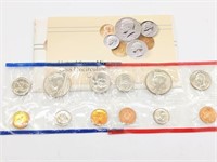 1988 Uncirculated Coin Set D and P Mint Marks