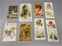 Sewing Related Antique Trade Card Lot