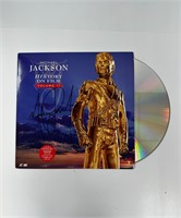 Autograph COA Michael Jackson Laserdisc