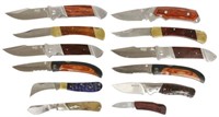 (12) POCKET KNIVES SOG, BROWNING, BUCK, MORE