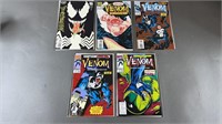 5pc Venom #1+ Marvel Comic Books
