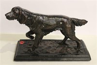 Hunting Dog Sculpture