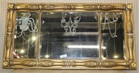 Ornate Gilt Frame Beveled Mirror
