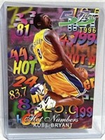 Kobe Bryant Flair Hot Numbers basketball card