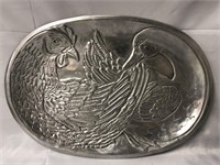 BEAUTIFUL VINTAGE VANDOR CAST ALUMINUM DUCK AND